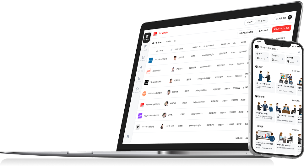 パートナーマーケティングを実現するPRM(パートナー連携ポータル)
